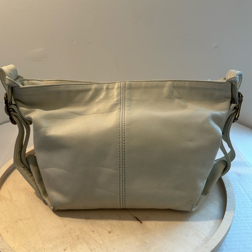 Stone Mountain Cream Slouch Bag